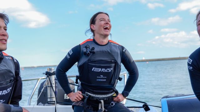 From Optometry to Sailing: Kate Stewart's Journey to SailGP