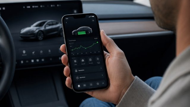 Tesla App Unveils Enhanced Cha