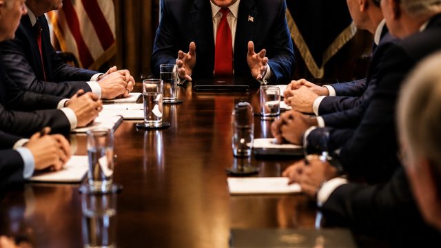 Trump's Tense Meeting with Sen