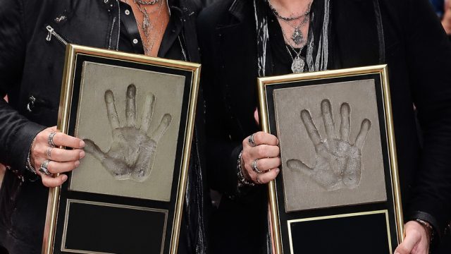 Billy Idol and Steve Stevens H