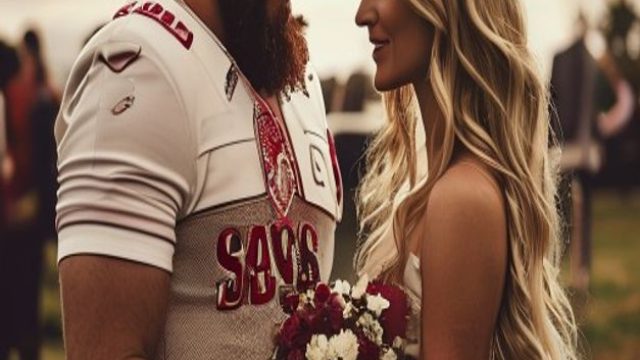 Travis Kelce and Taylor Swift 